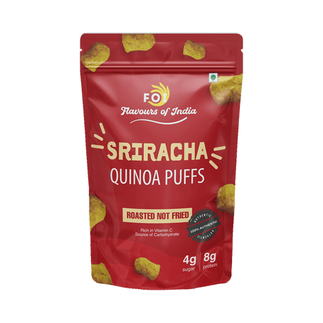 Quinoa Puffs- Sriracha - FOI Flavours Of India